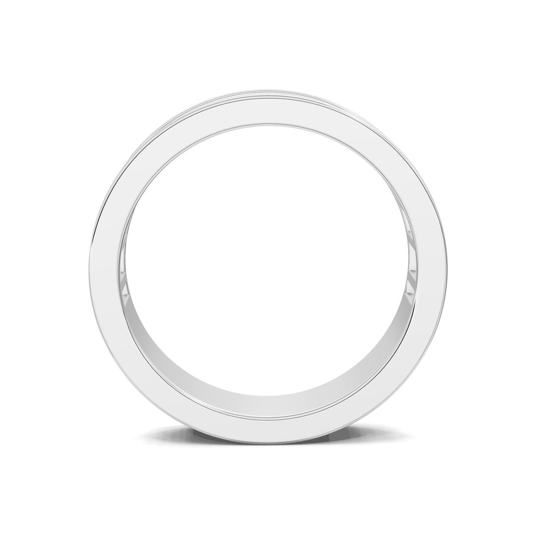 Christina Channel-Set Baguette Wedding Ring