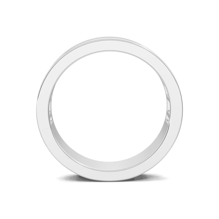 Christina Channel-Set Baguette Wedding Ring