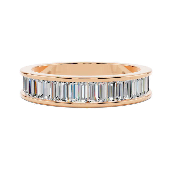 Christina Channel-Set Baguette Wedding Ring