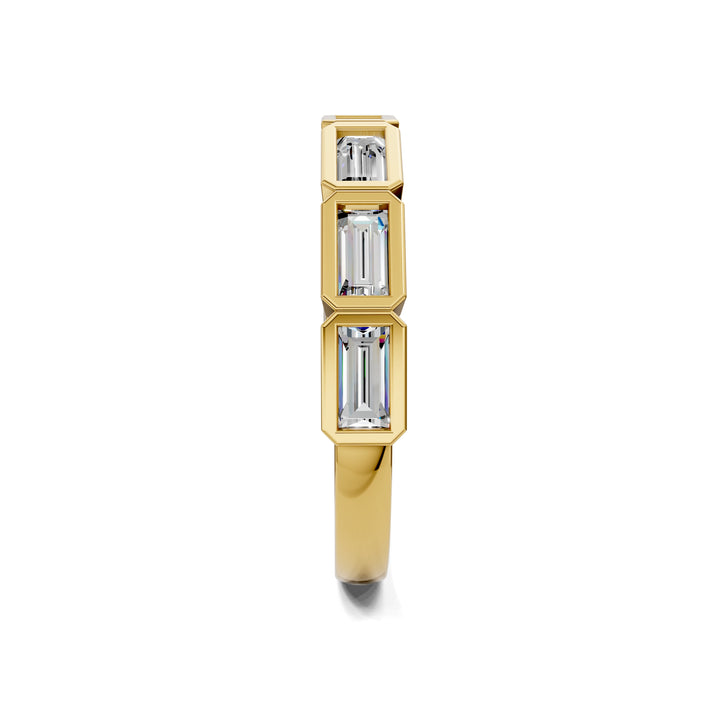 Allison Baguette Wedding Ring