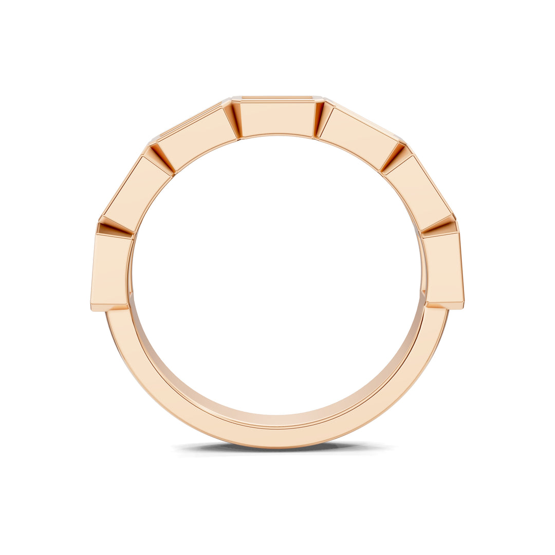Allison Baguette Wedding Ring