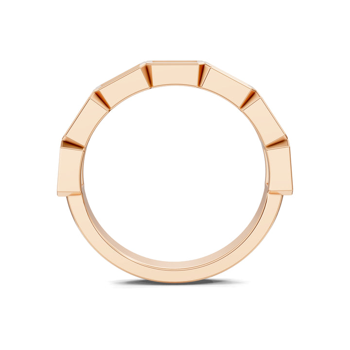 Allison Baguette Wedding Ring