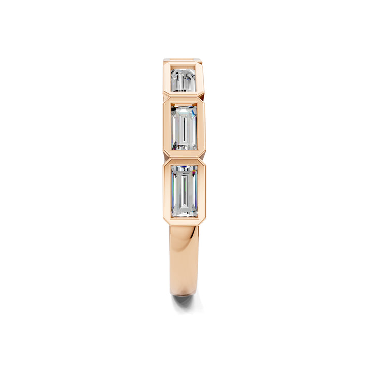Allison Baguette Wedding Ring