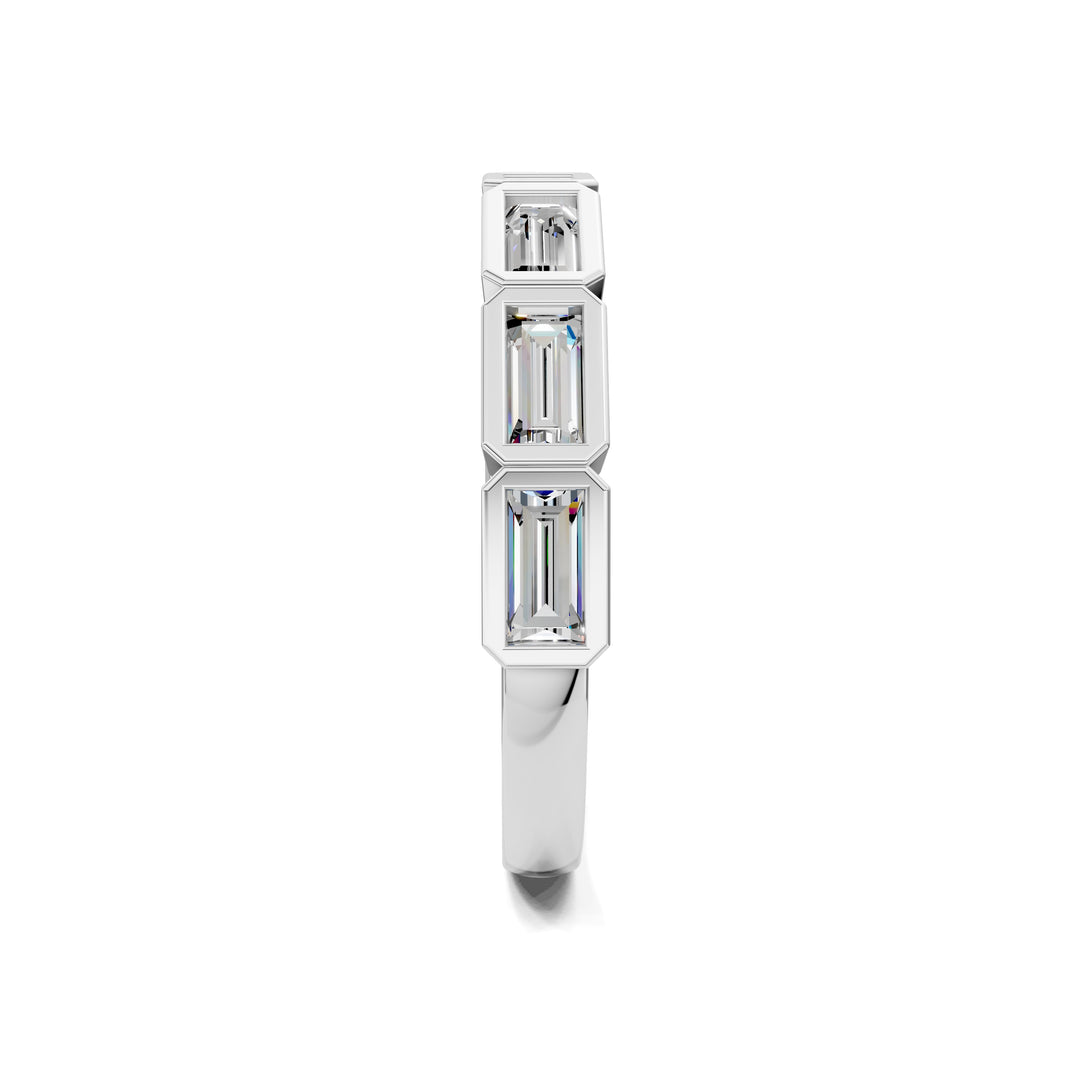 Allison Baguette Wedding Ring