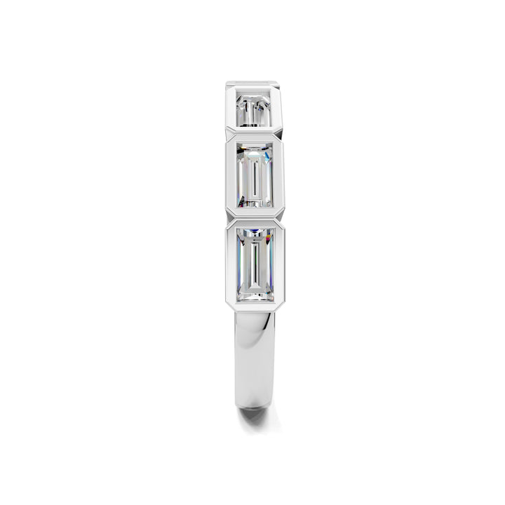 Allison Baguette Wedding Ring