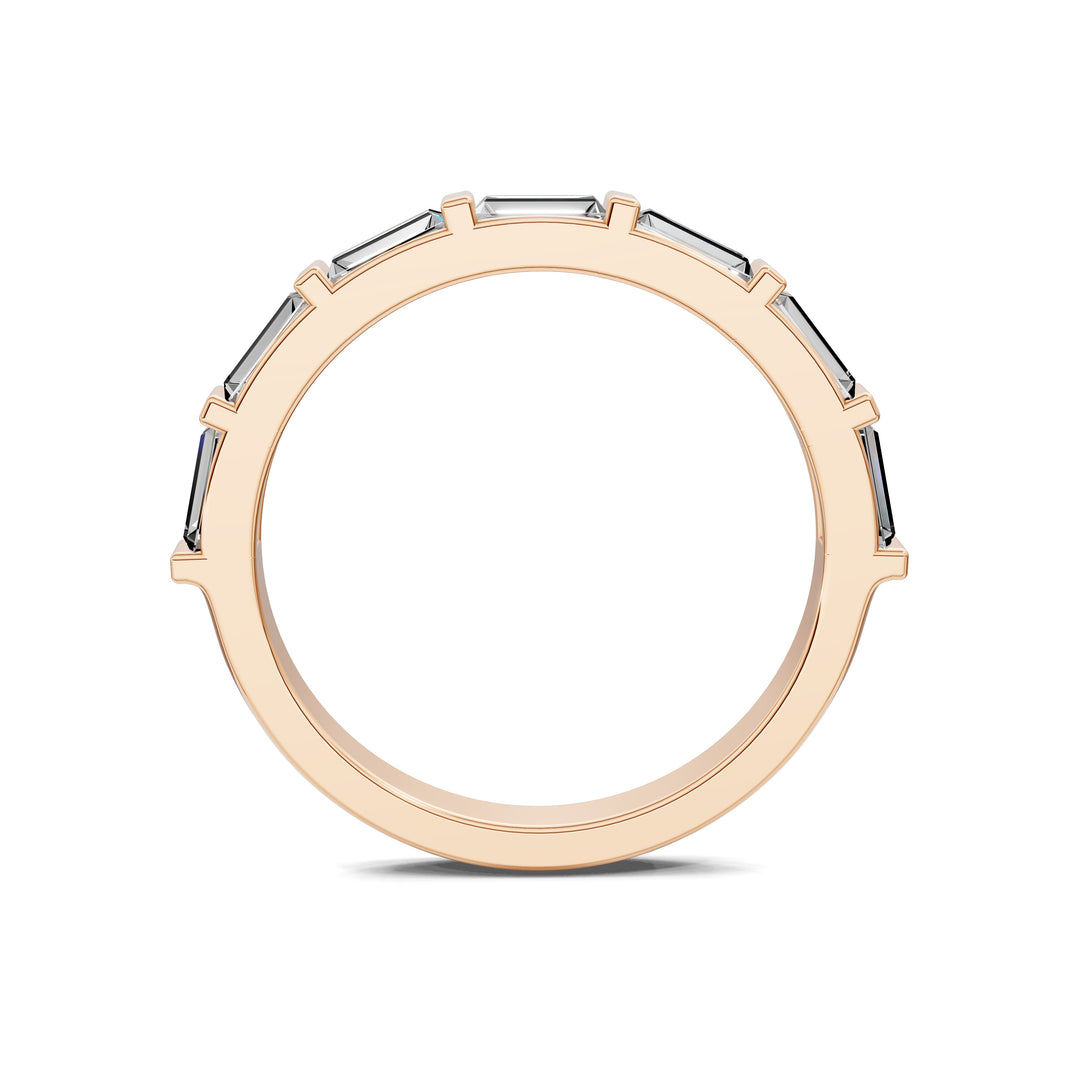 Kelsey Baguette Wedding Band