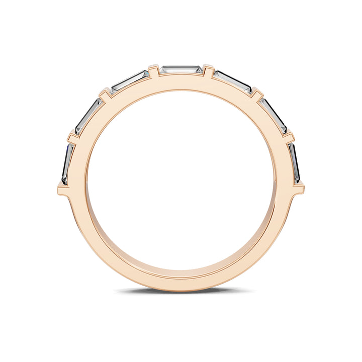 Kelsey Baguette Wedding Band