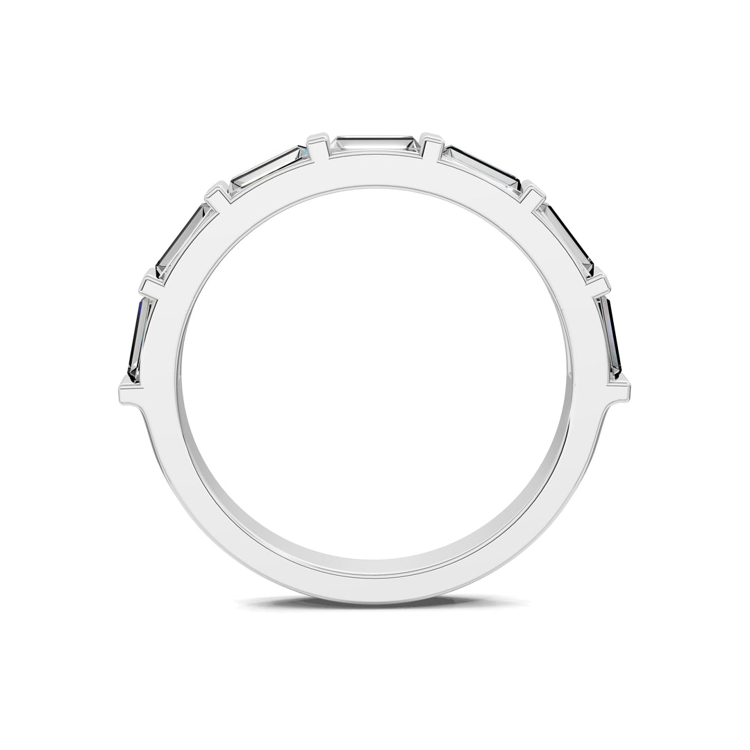 Kelsey Baguette Wedding Band