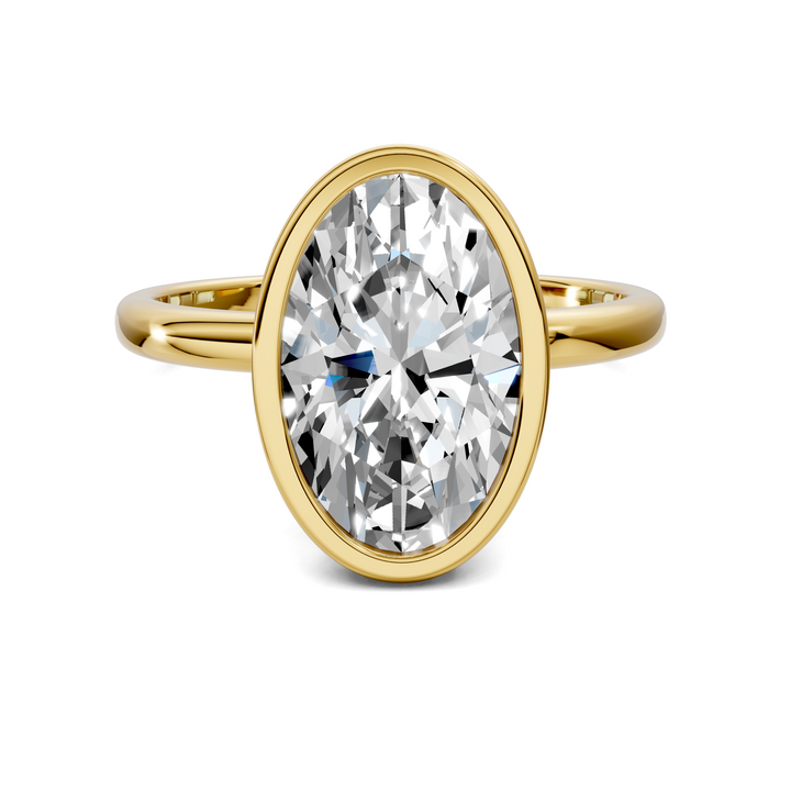 Sarah Bezel Set Engagement Ring