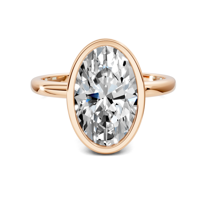 Sarah Bezel Set Engagement Ring