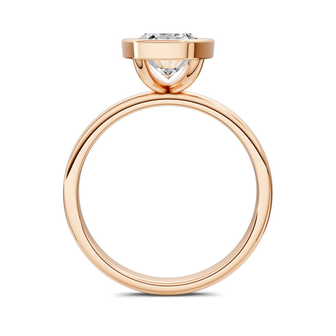 Sarah Bezel Set Engagement Ring