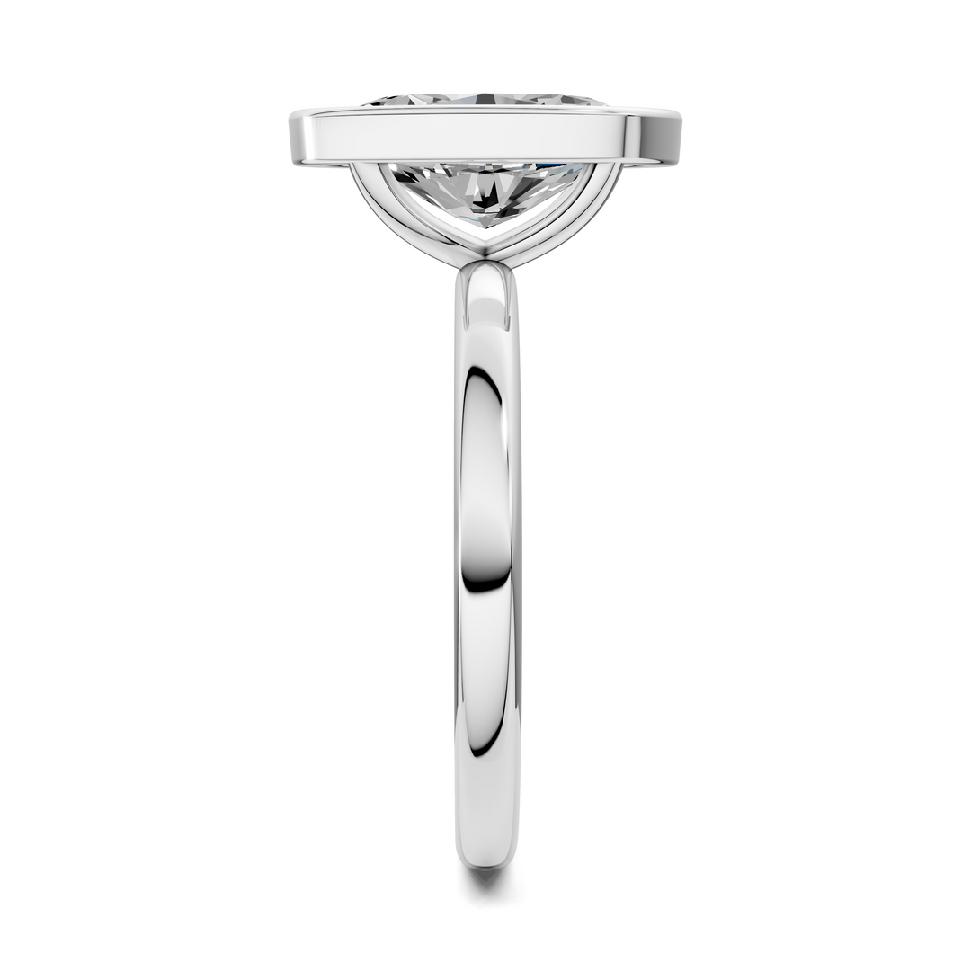 Sarah Bezel Set Engagement Ring