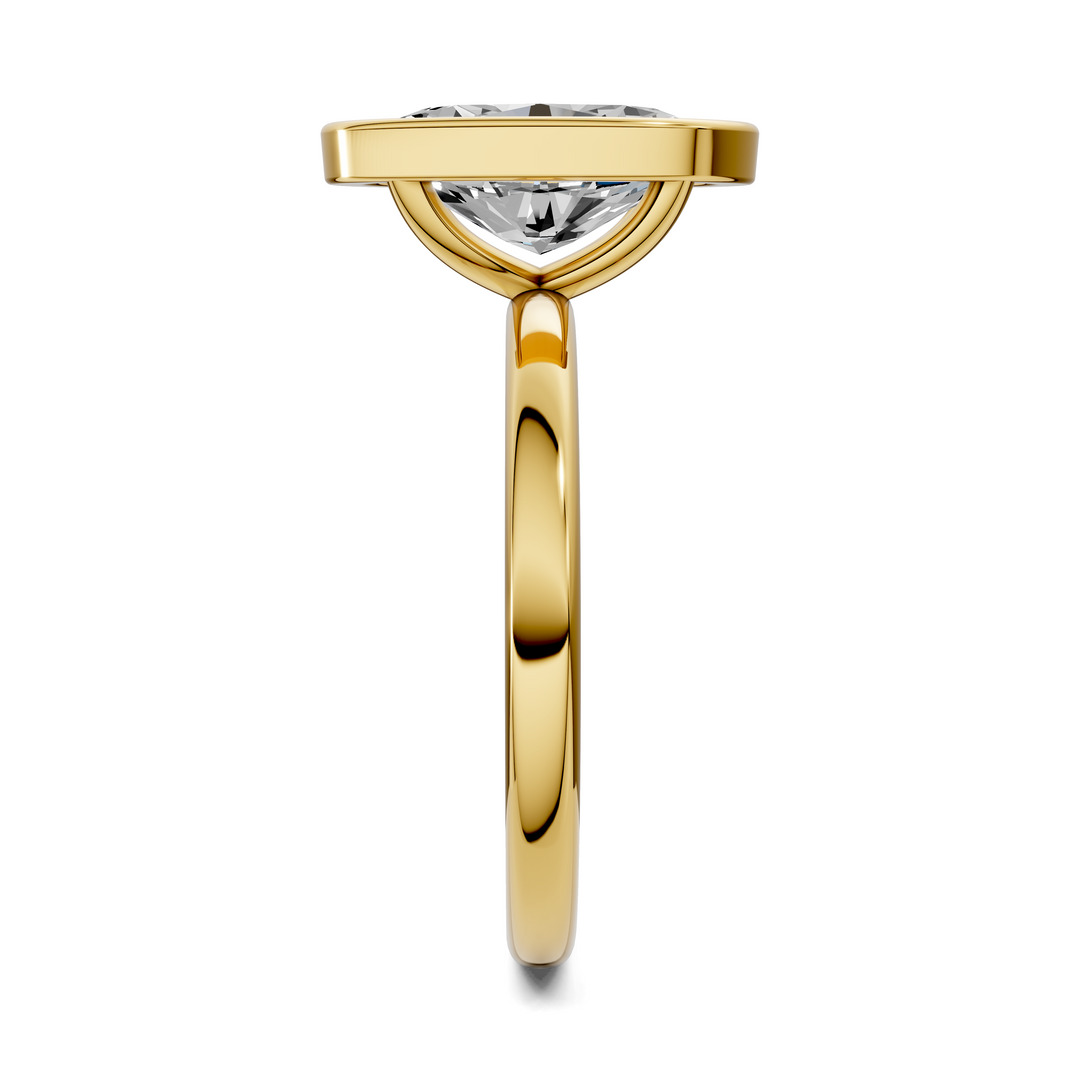 Sarah Bezel Set Engagement Ring