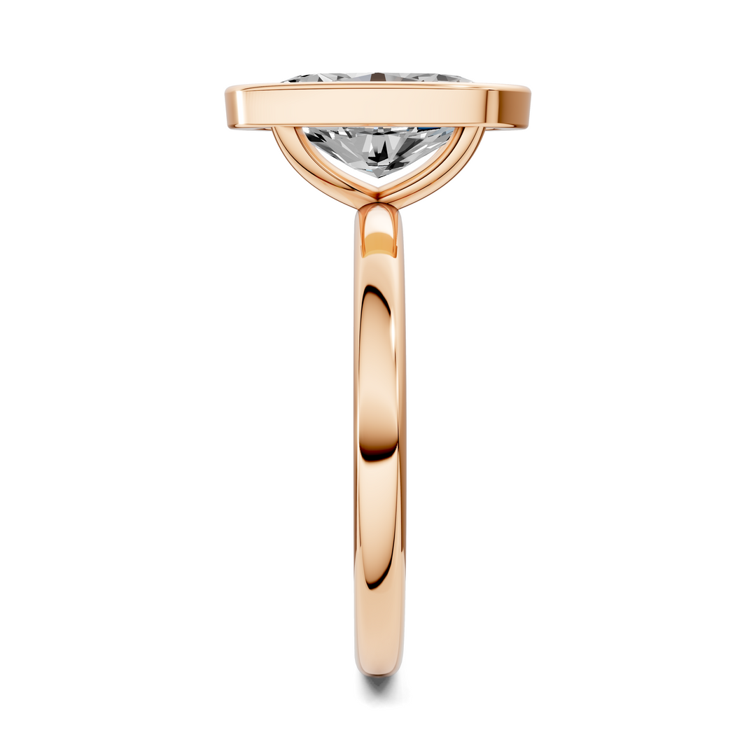 Sarah Bezel Set Engagement Ring