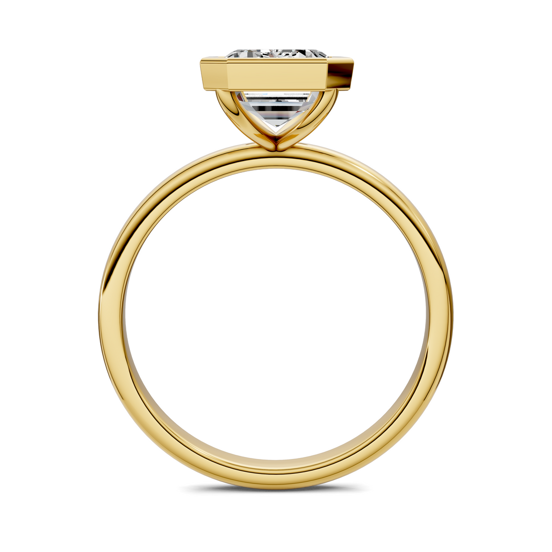 Sarah Bezel Set Engagement Ring