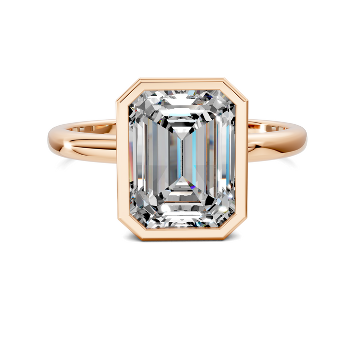 Sarah Bezel Set Engagement Ring