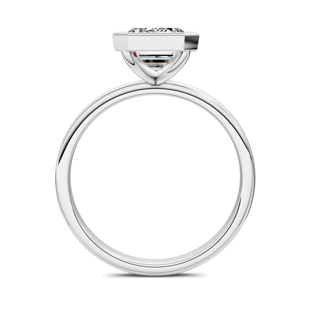 Sarah Bezel Set Engagement Ring