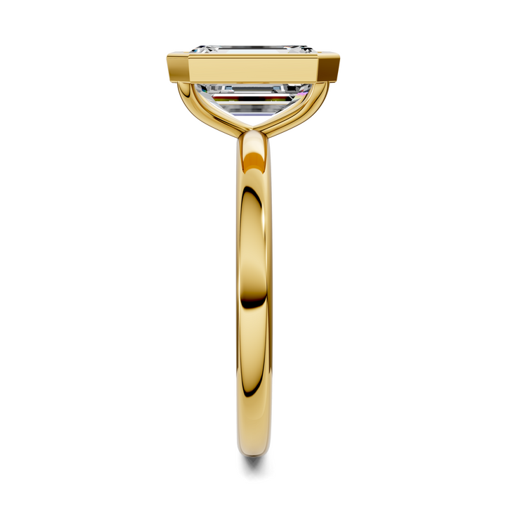 Sarah Bezel Set Engagement Ring