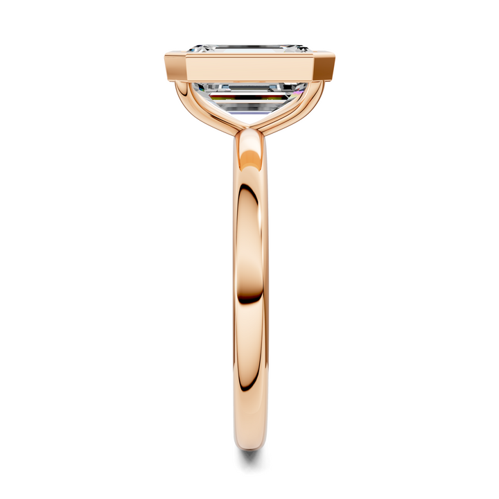 Sarah Bezel Set Engagement Ring