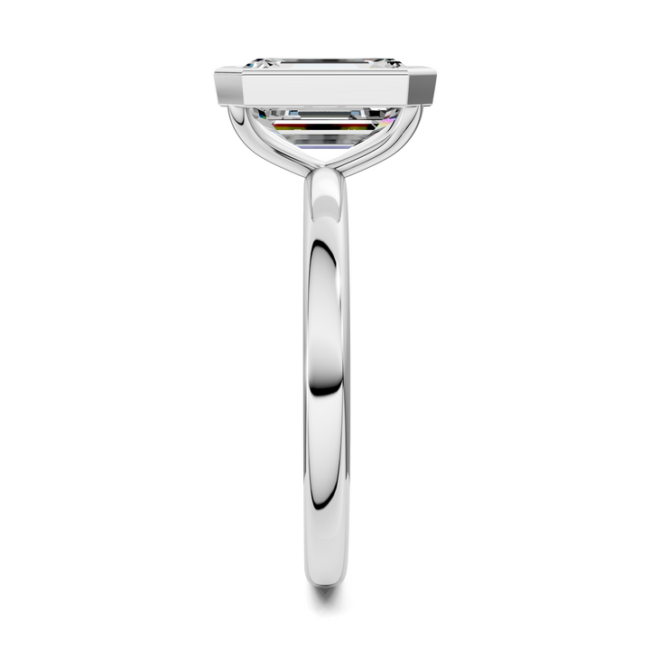 Sarah Bezel Set Engagement Ring