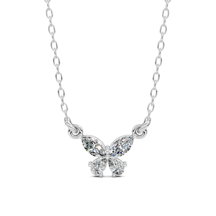 Butterfly Diamond Necklace
