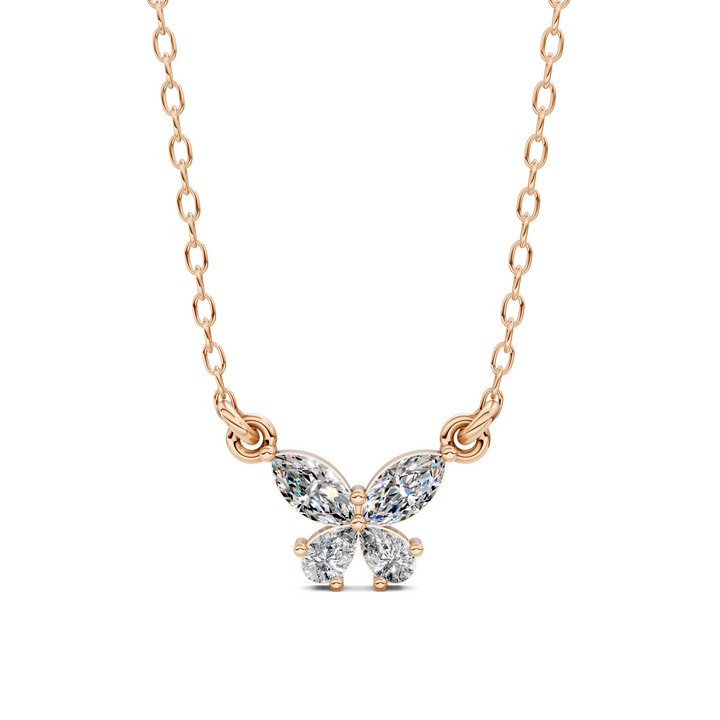 Butterfly Diamond Necklace