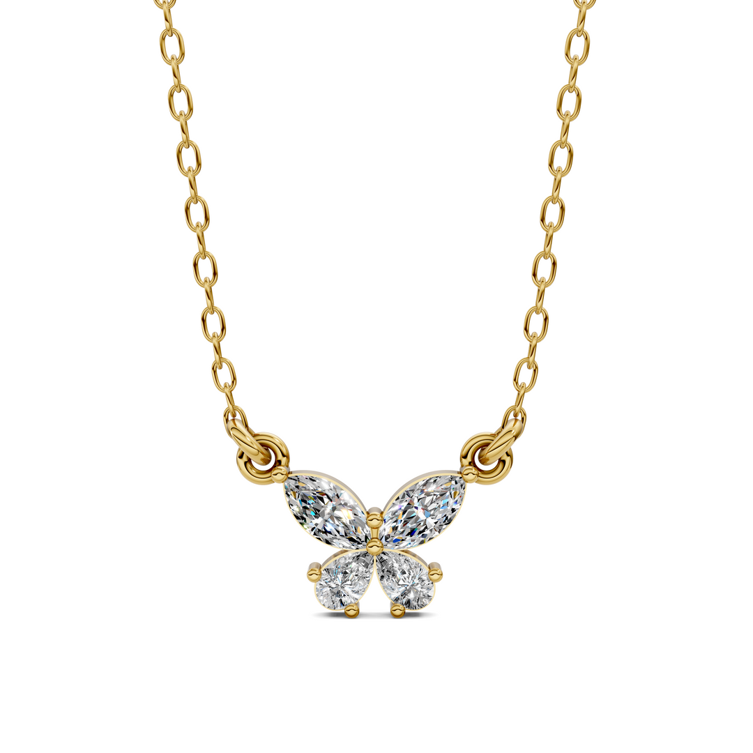 Butterfly Diamond Necklace