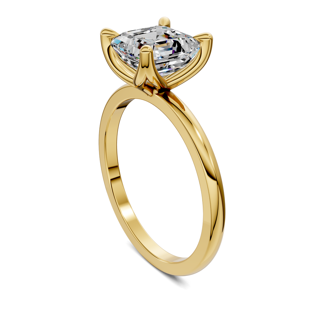 Susan Petite Floral Basket  Ring