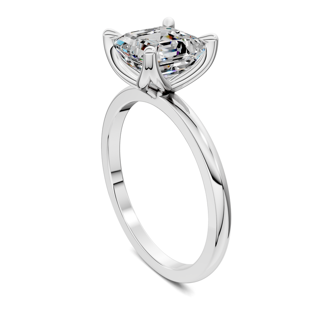 Susan Petite Floral Basket  Ring