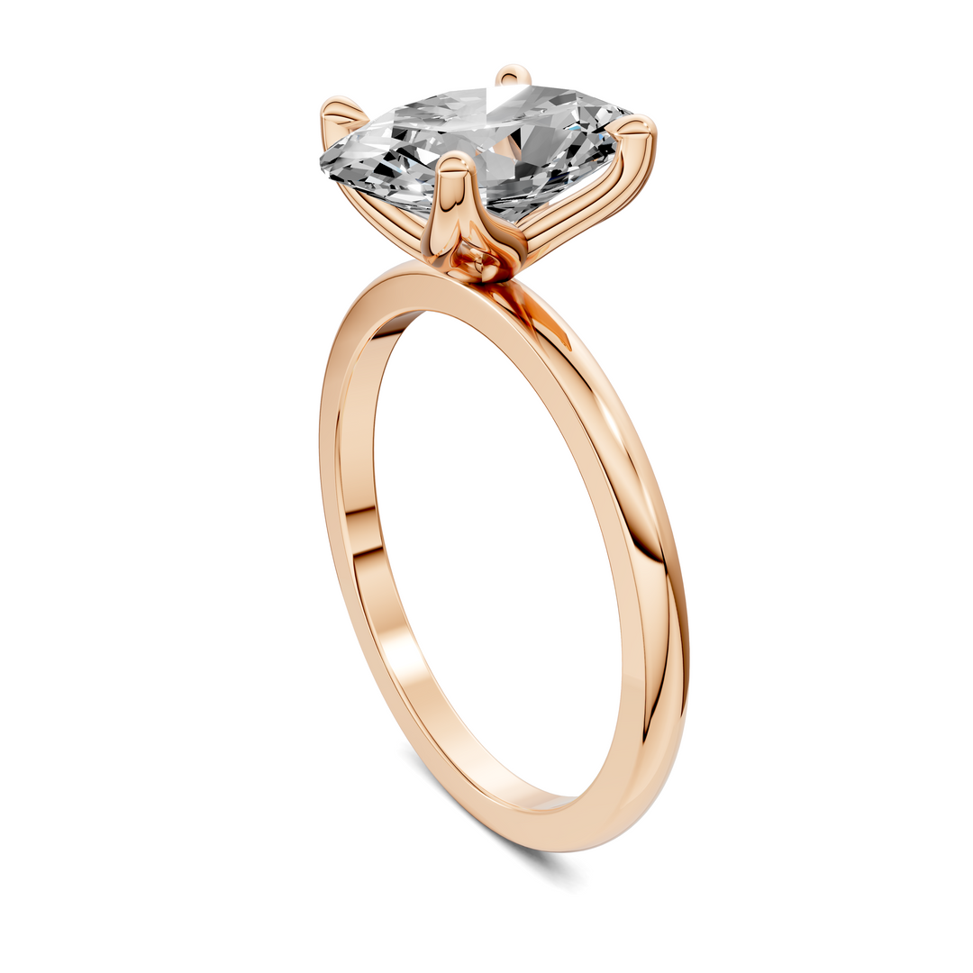 Susan Petite Floral Basket  Ring