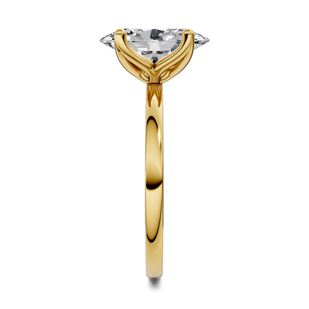 Susan Petite Floral Basket Ring