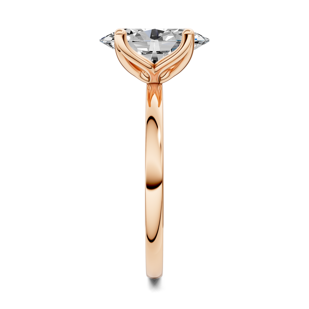 Susan Petite Floral Basket Ring