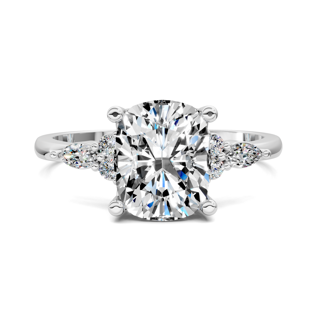 Monique Petite Diamond Cluster Ring