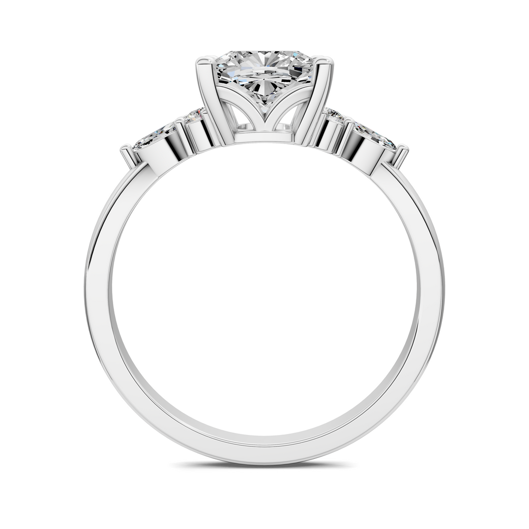 Monique Petite Diamond Cluster Ring