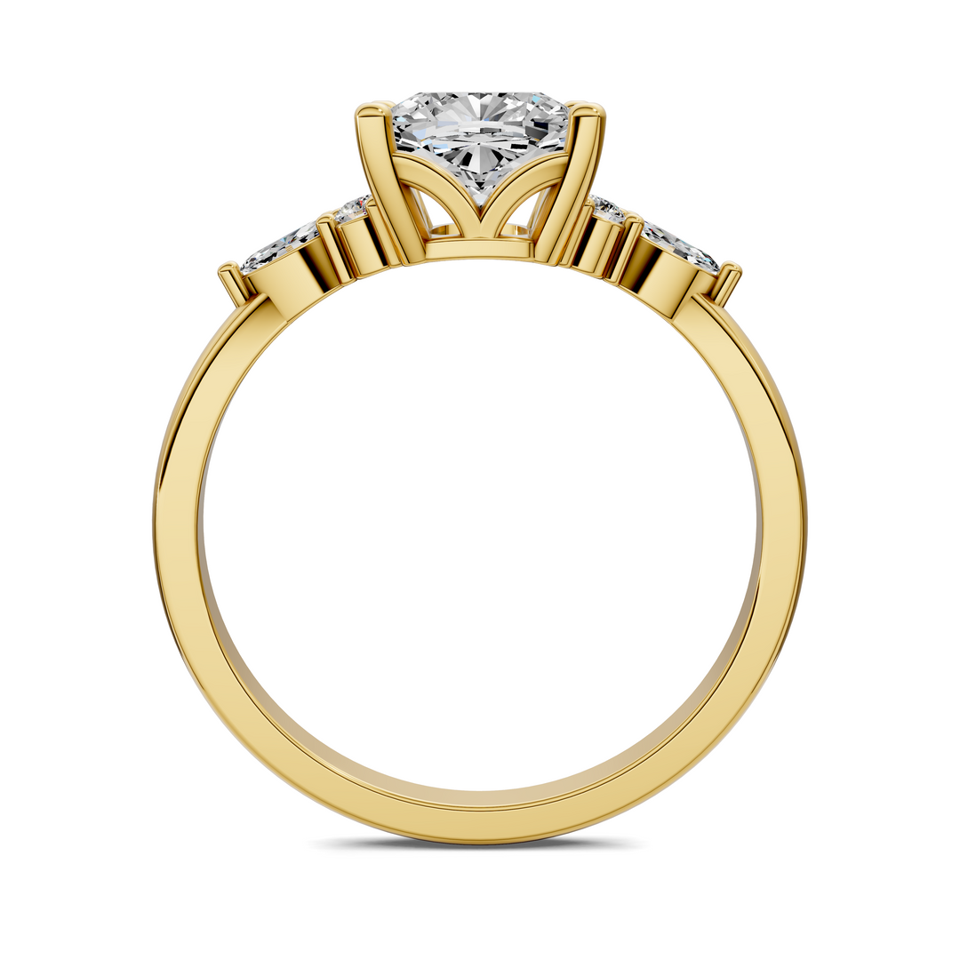 Monique Petite Diamond Cluster Ring