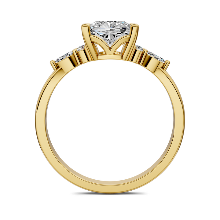 Monique Petite Diamond Cluster Ring