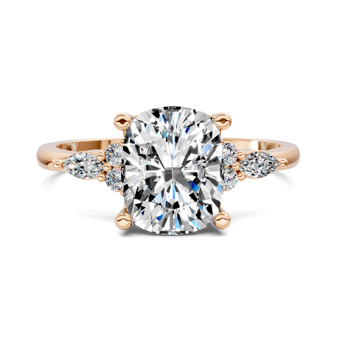 Monique Petite Diamond Cluster Ring