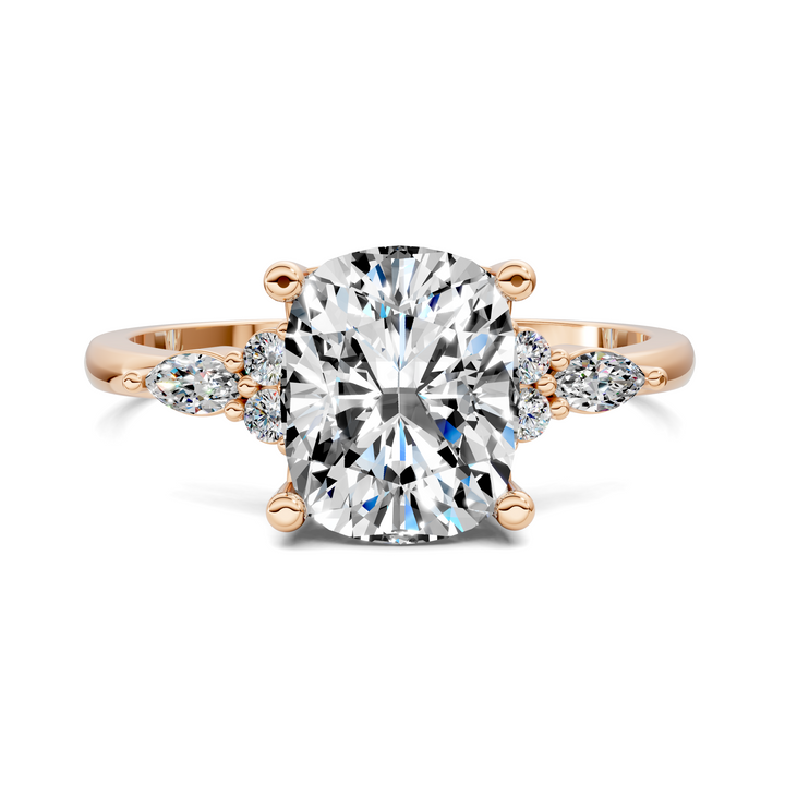 Monique Petite Diamond Cluster Ring