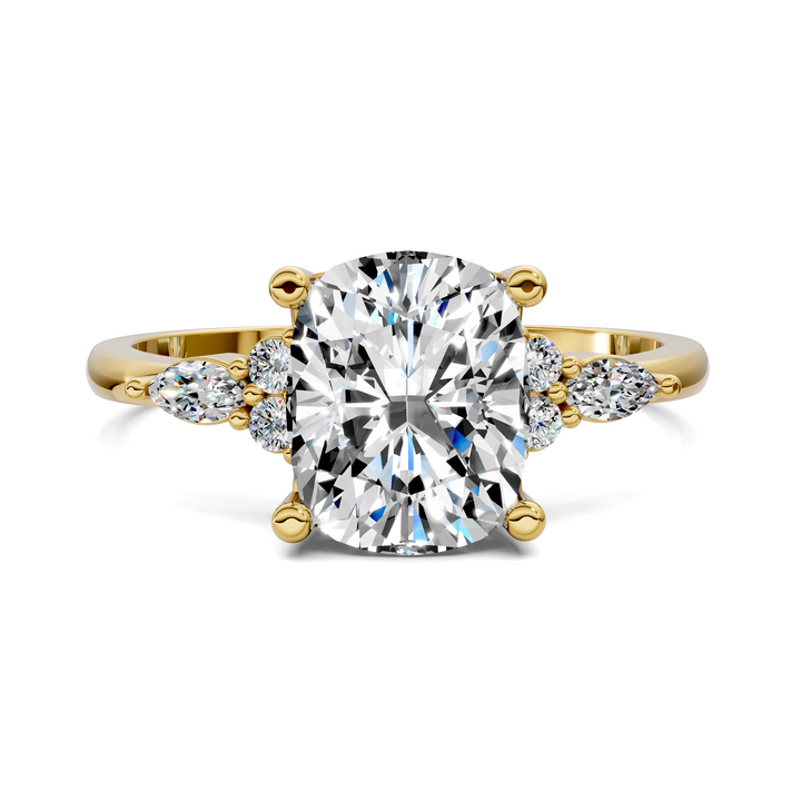 Monique Petite Diamond Cluster Ring