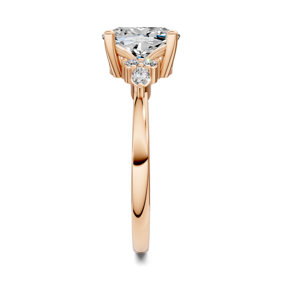 Monique Petite Diamond Cluster Ring