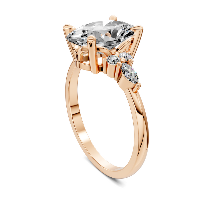 Monique Petite Diamond Cluster Ring