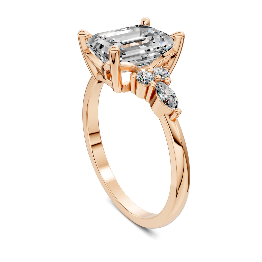 Sarah Bezel Set Engagement Ring