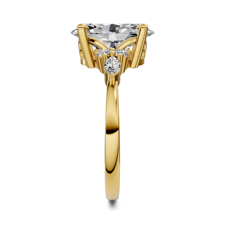 Monique Petite Diamond Cluster Ring