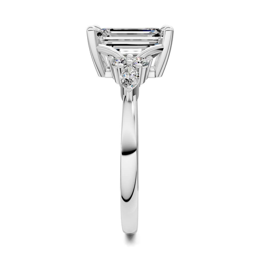Sarah Bezel Set Engagement Ring