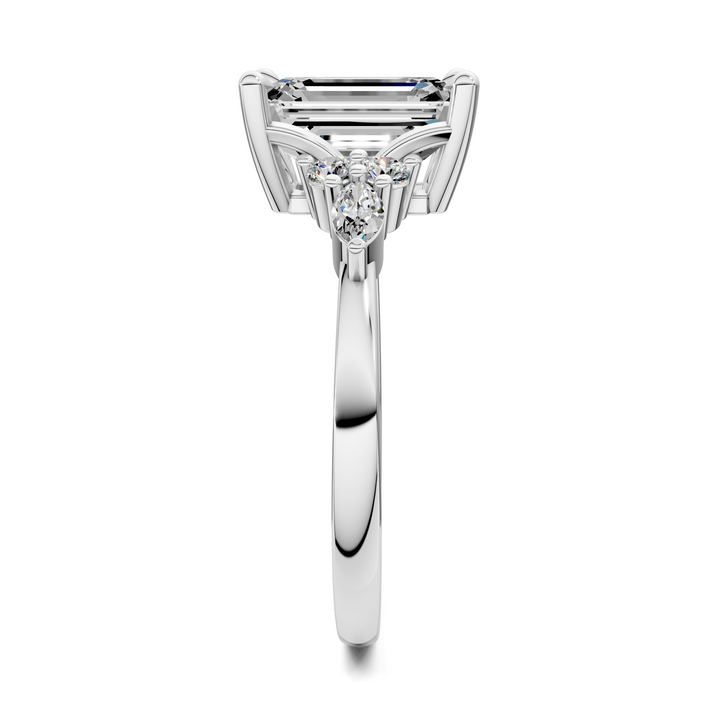 Sarah Bezel Set Engagement Ring