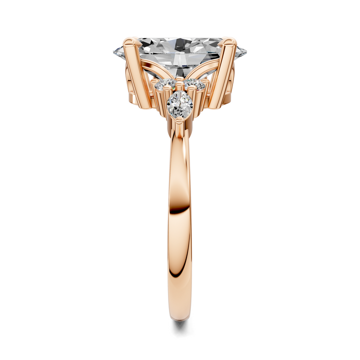 Monique Petite Diamond Cluster Ring