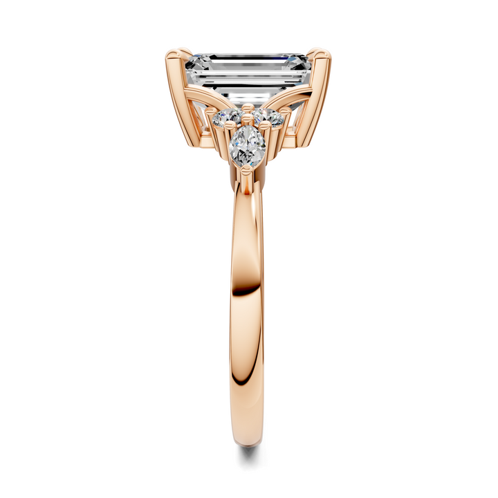Sarah Bezel Set Engagement Ring