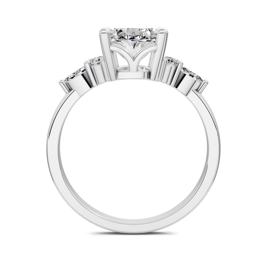 Monique Petite Diamond Cluster Ring