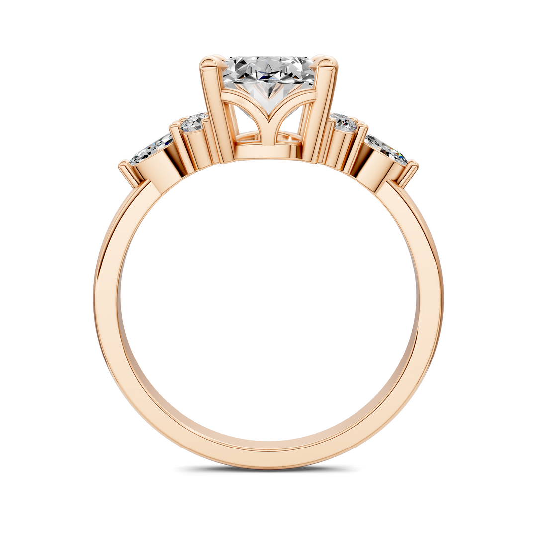 Monique Petite Diamond Cluster Ring