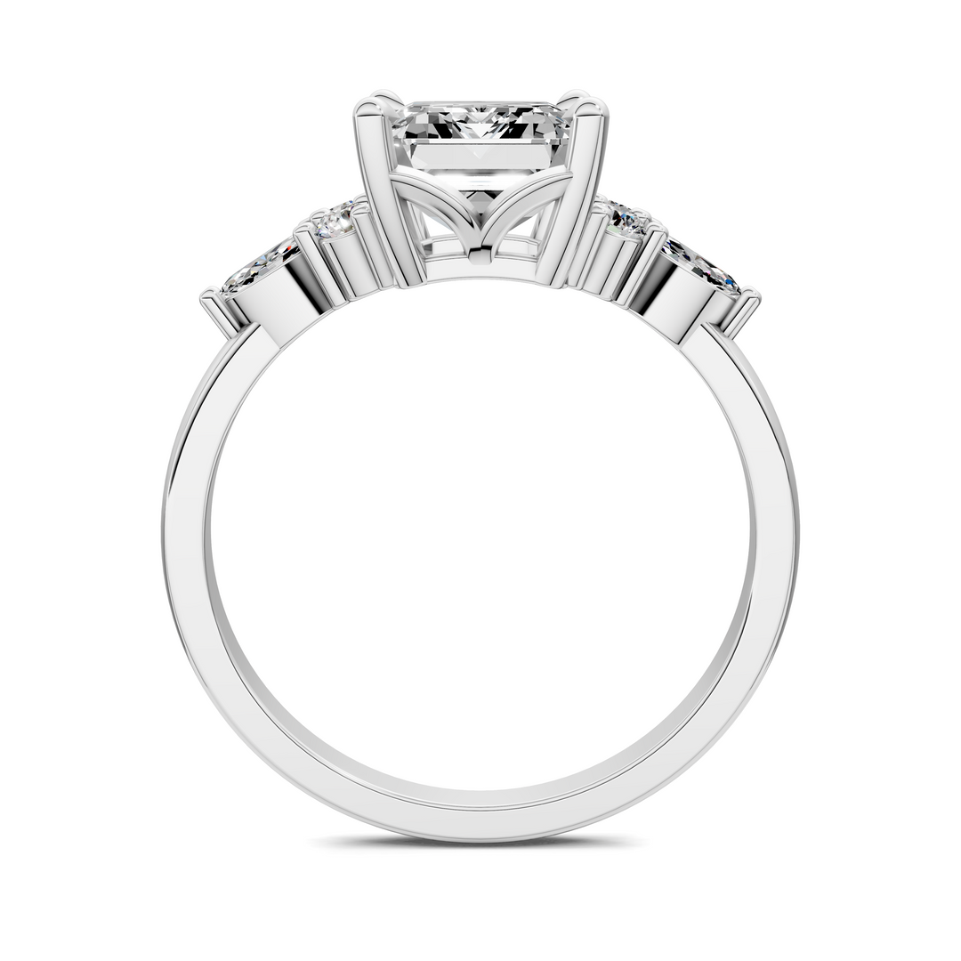 Sarah Bezel Set Engagement Ring